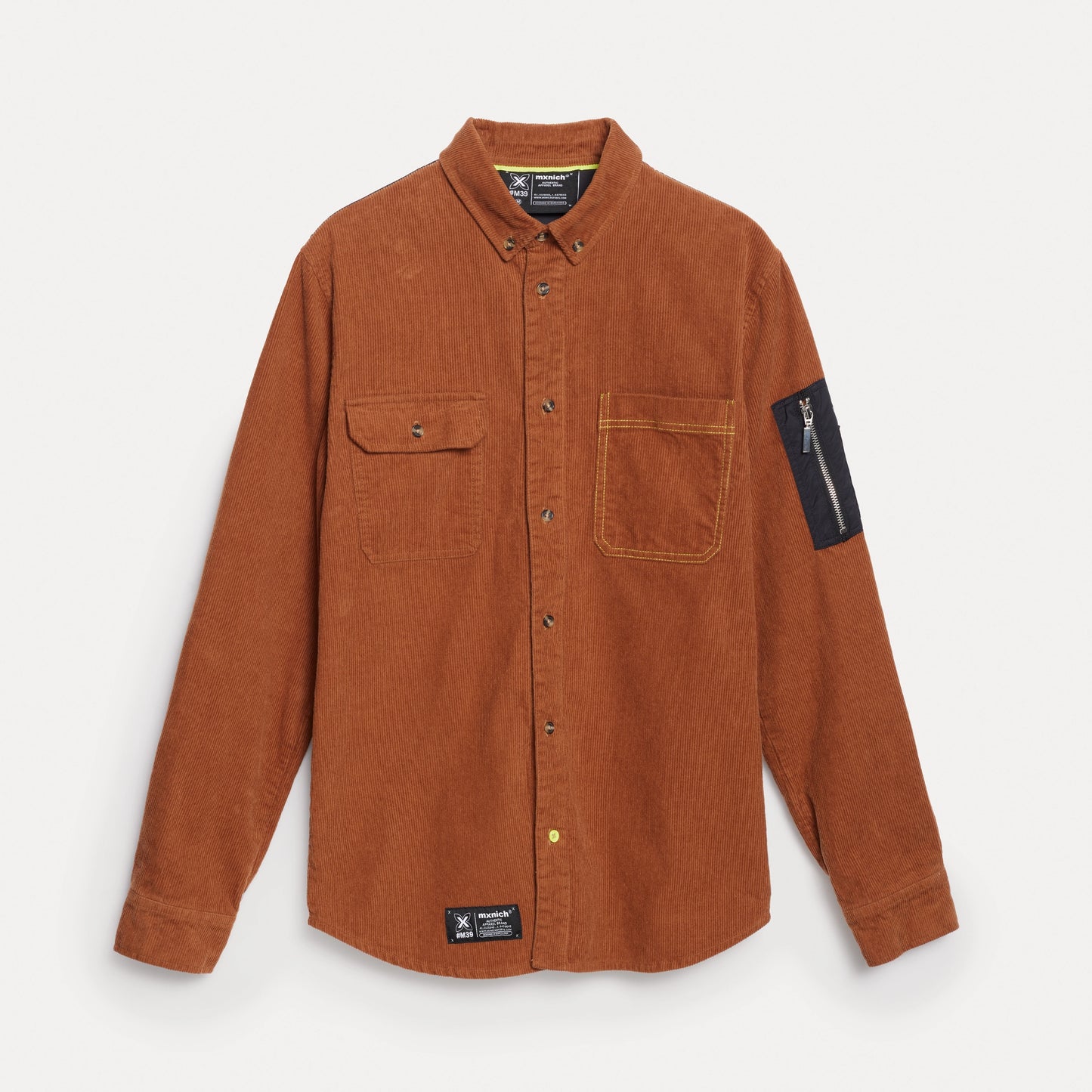 MUNICH | CAMISAS | HOMBRE | LAMBERT CORDUROY | MARRÓN