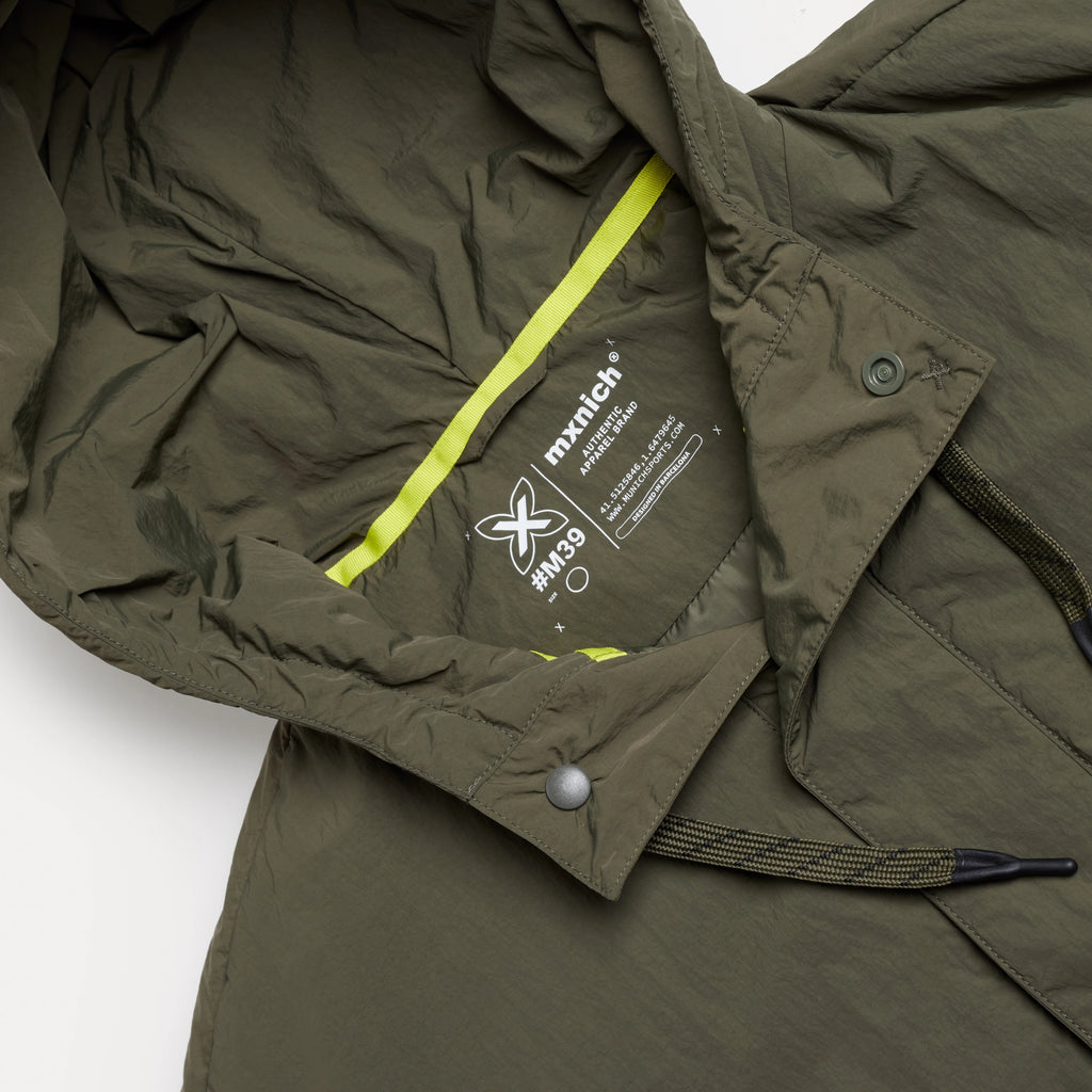MUNICH Cover Khaki: caqui jas voor heren