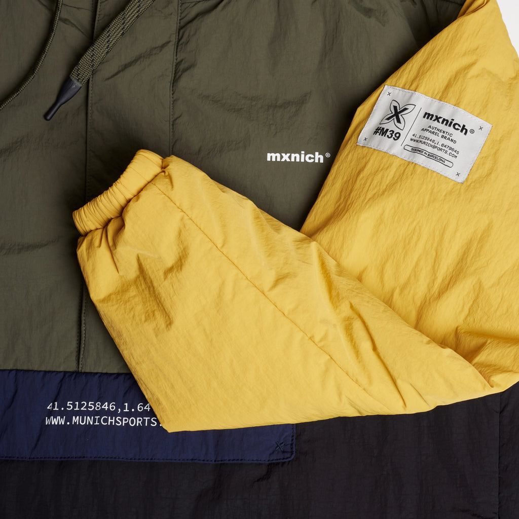 MUNICH Cover Khaki: caqui jas voor heren