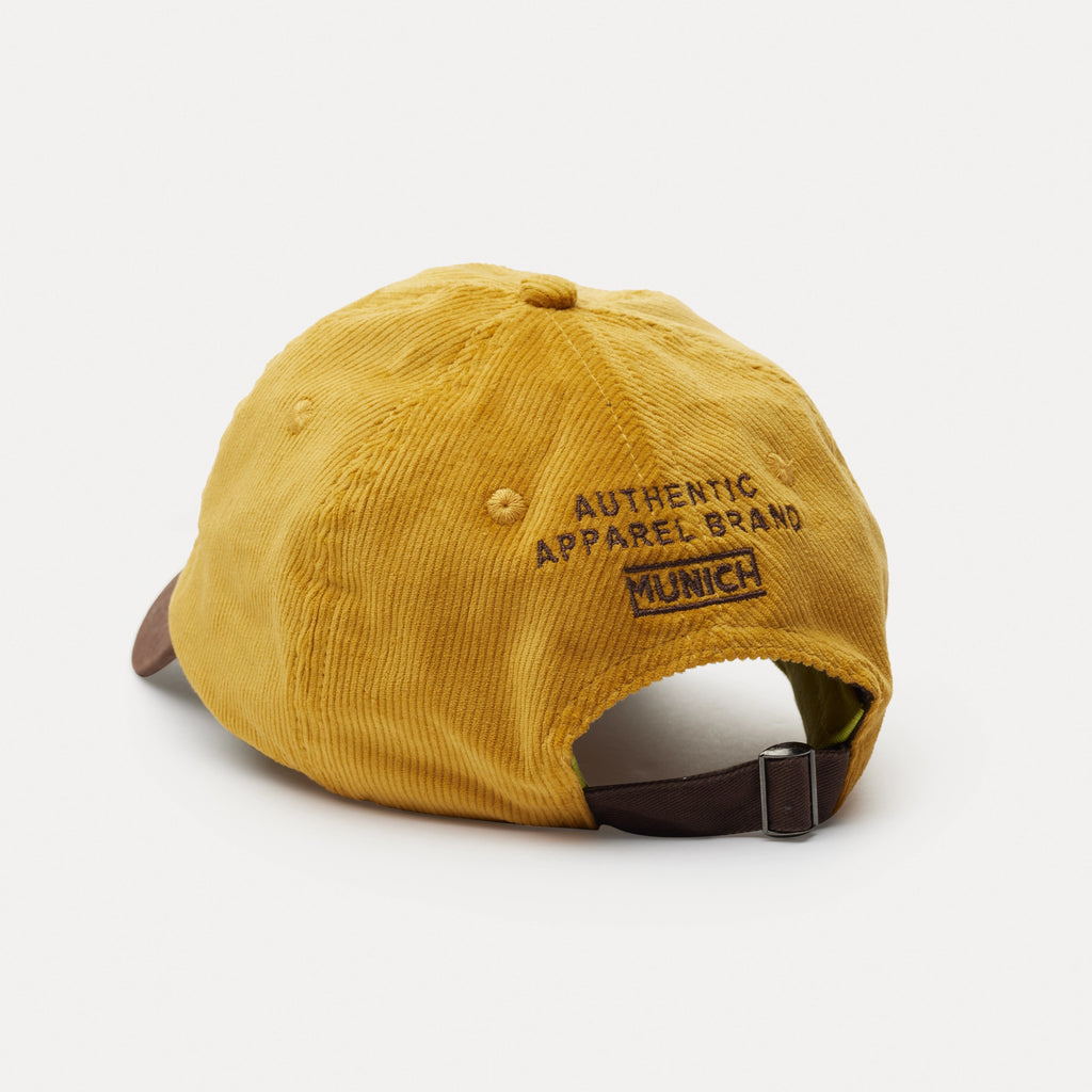MUNICH CAP Glasgow Mustard: amarillo cap unisex