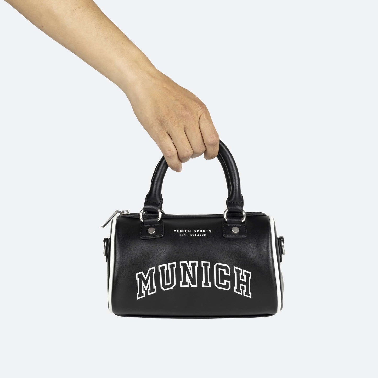 MUNICH | BOLSOS | UNISEX | COURT CROSSBODY BARREL C/BLACK