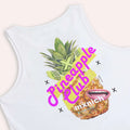 MUNICH TANK Pinapple Streetwear White: biały bluza unisex