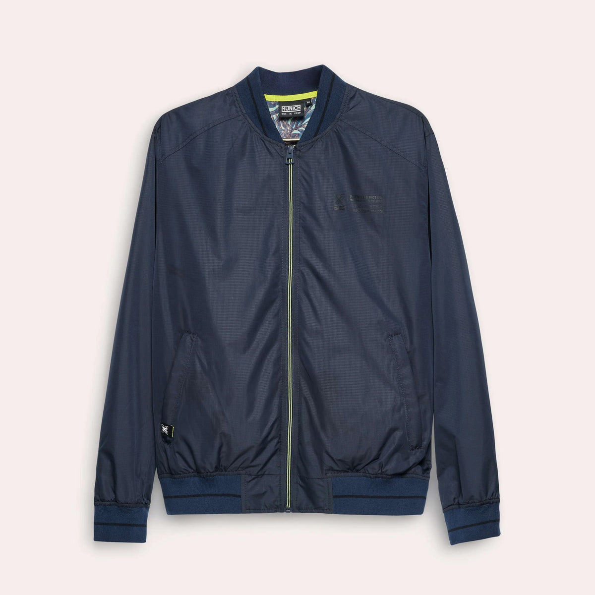 MUNICH Bomber Willow Lifestyle NAVY: blauw jas unisex