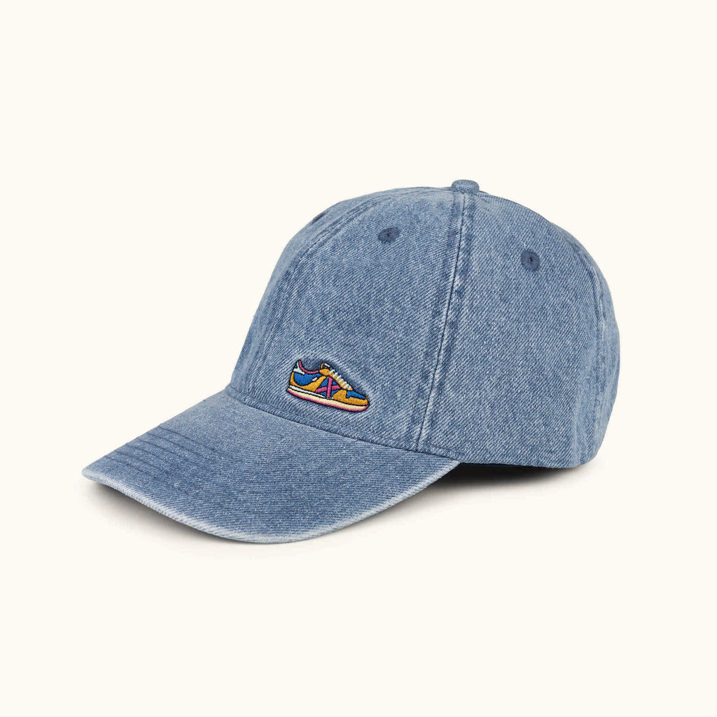MUNICH Baseball CAP Lifestyle Sneaker Denim: ブルー キャップ ユニセックス