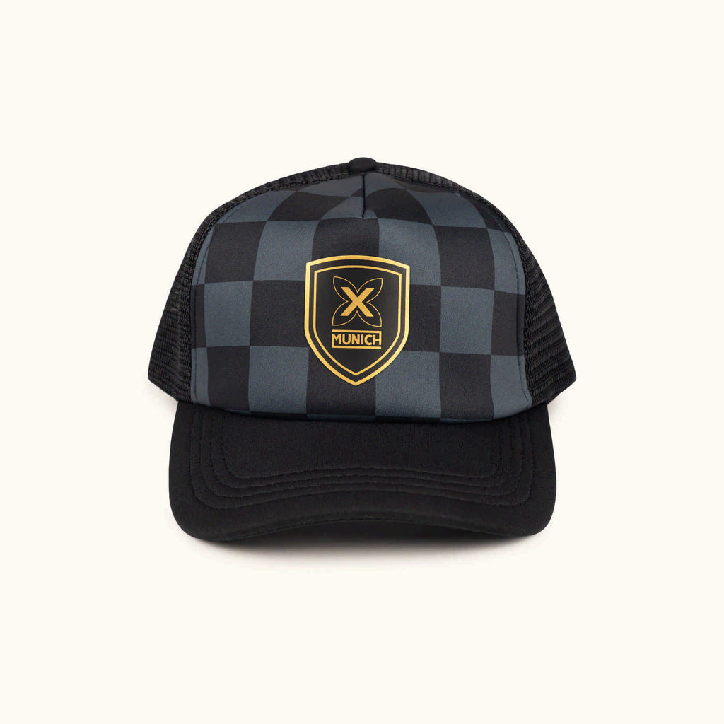 MUNICH Trucker CAP Streetwear Libero Black: ブラック キャップ ユニセックス