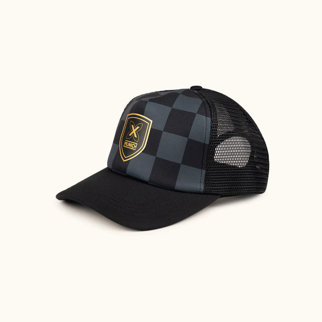 MUNICH Trucker CAP Streetwear Libero Black: ブラック キャップ ユニセックス