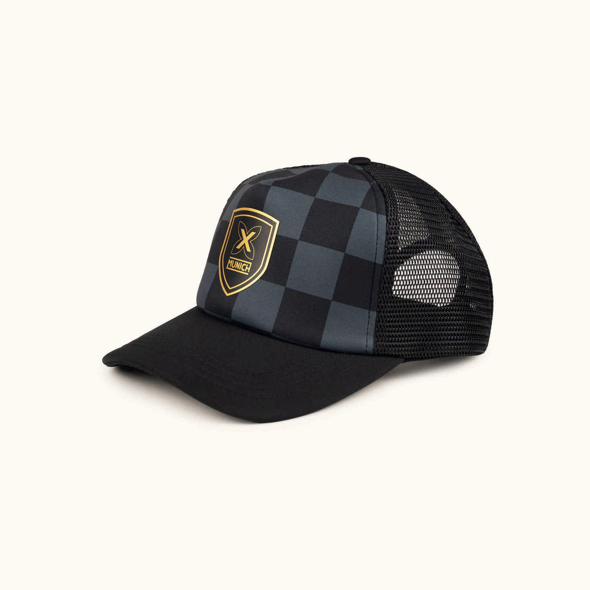 MUNICH | GORRAS | UNISEX | TRUCKER CAP STREETWEAR LIBERO BLACK | NEGRO