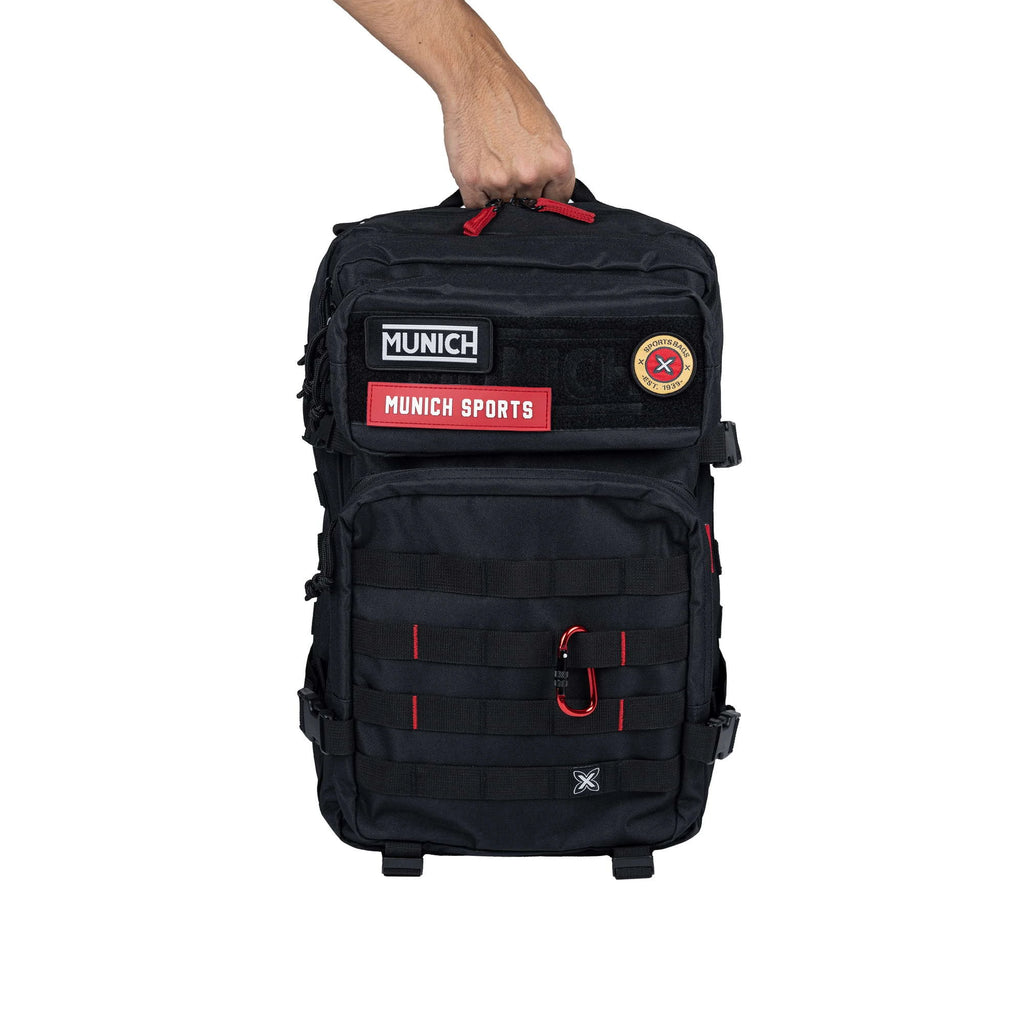 MUNICH Backpack Delta 42L Black: ブラック mochilas ユニセックス