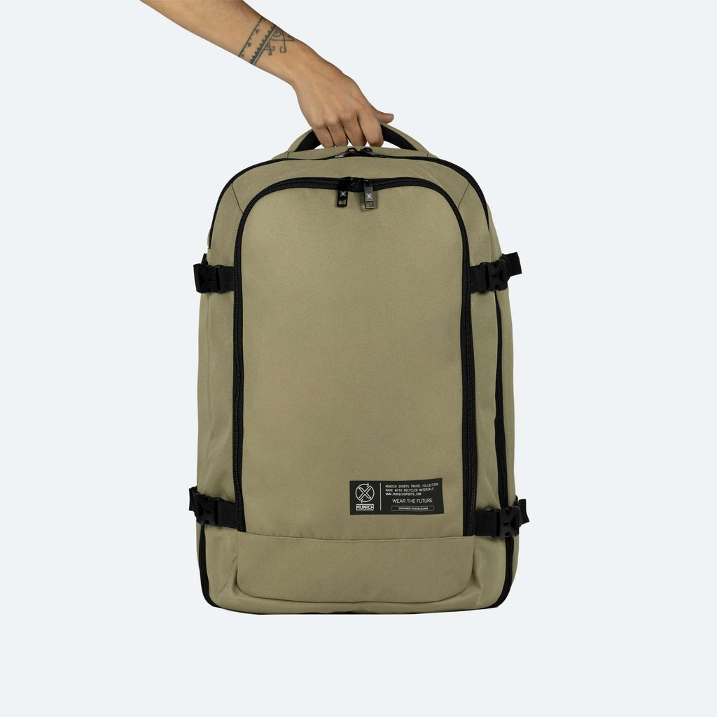 MUNICH | MOCHILAS | UNISEX | GATE X39 BACKPACK CABIN C/SAND | BEIGE