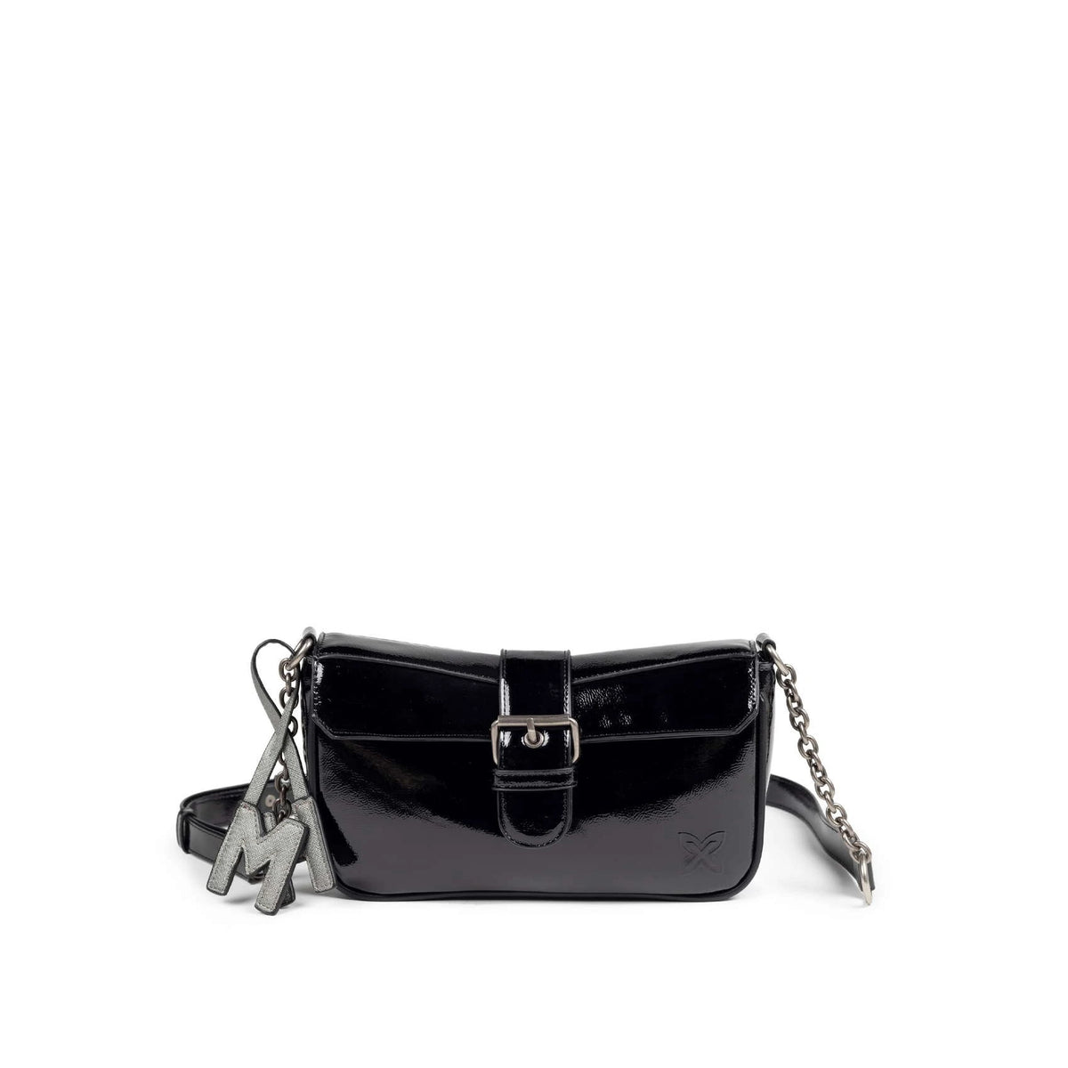 MUNICH Crossbody Baguette MH C/black: 黑色 包袋 中性