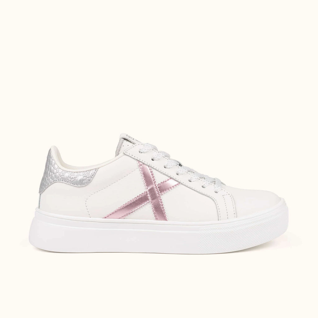 MUNICH RETE SKY 85: white trainers for women