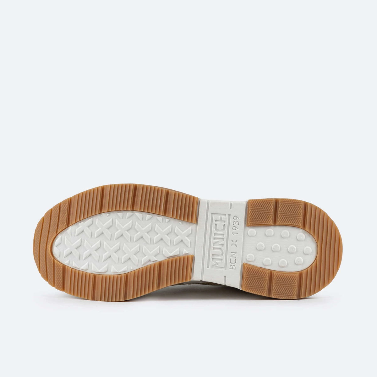 MUNICH WAVE 173: white trainers for women
