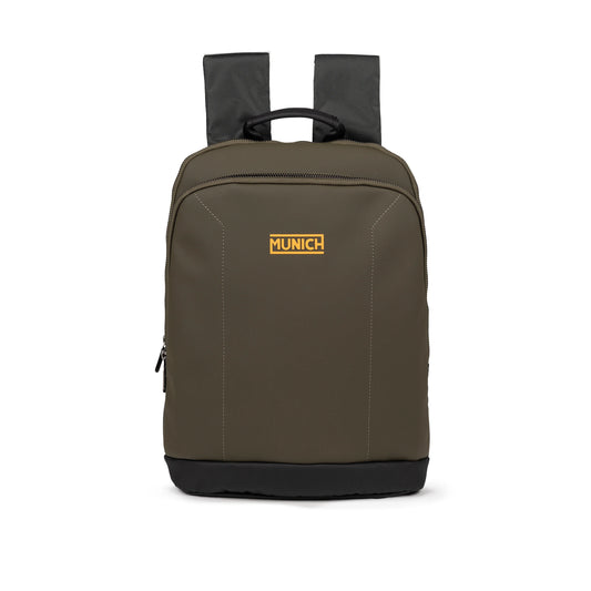 Mochila de la marca munich unisex modelo jungle backpack slim khaki en color caqui