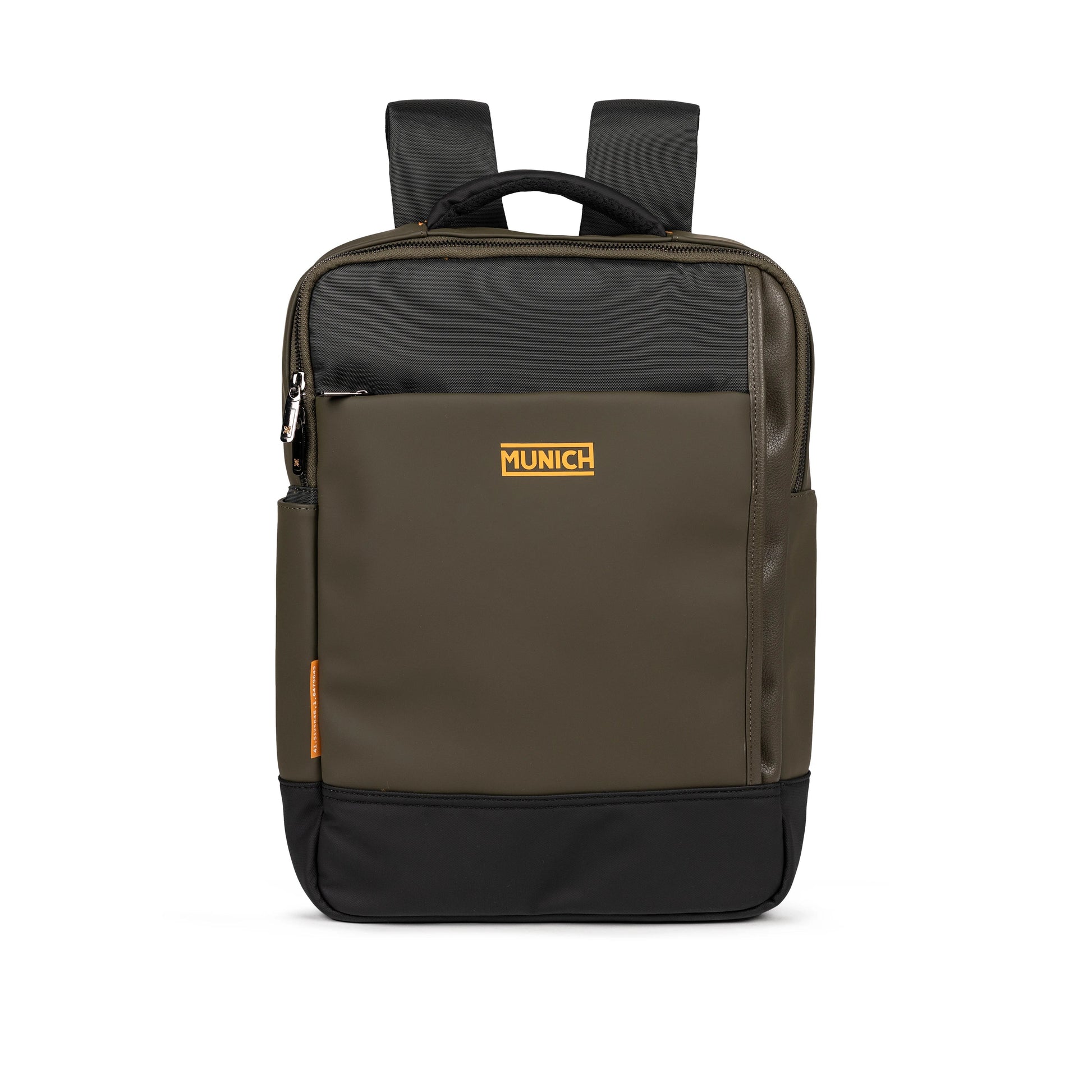 Mochila de la marca munich unisex modelo jungle backpack square khaki en color caqui