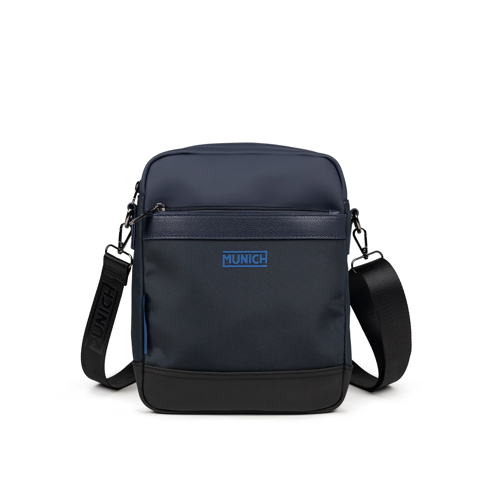 Mochila de la marca munich unisex modelo jungle crossbody blue en color azul