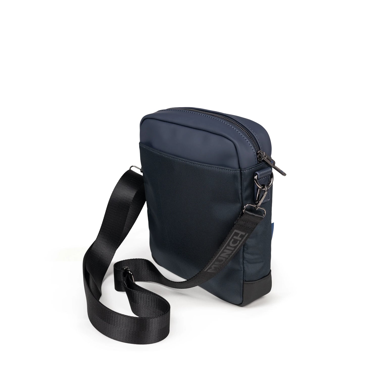 Mochila de la marca munich unisex modelo jungle crossbody blue en color azul