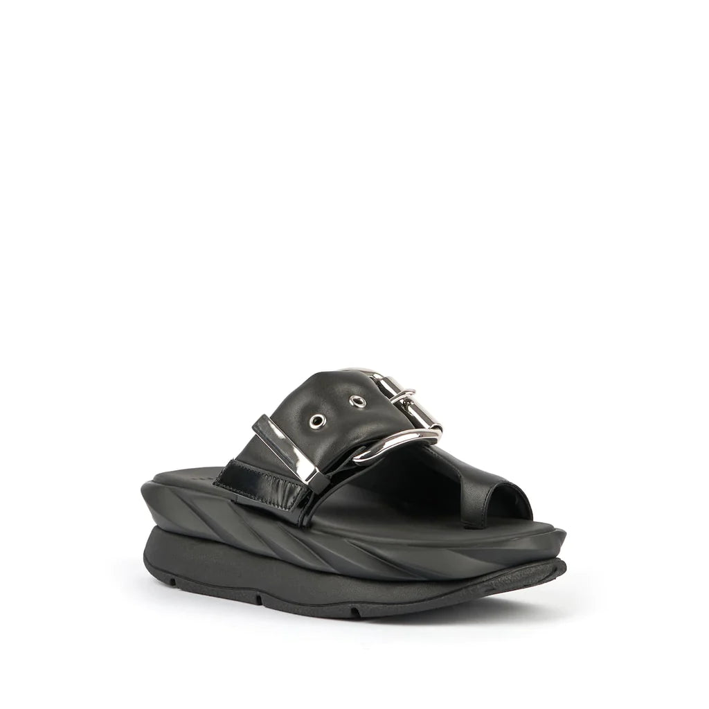 4CCCCEES | Женские сандалии | Мягкий сияющий чёрный | Чёрный