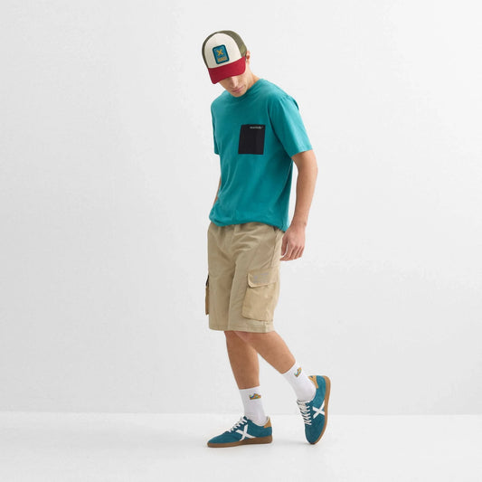 Pantalones Cortos Unisex De La Marca Munich Modelo Bermuda Trek Streetwear Camel En Color Marrón