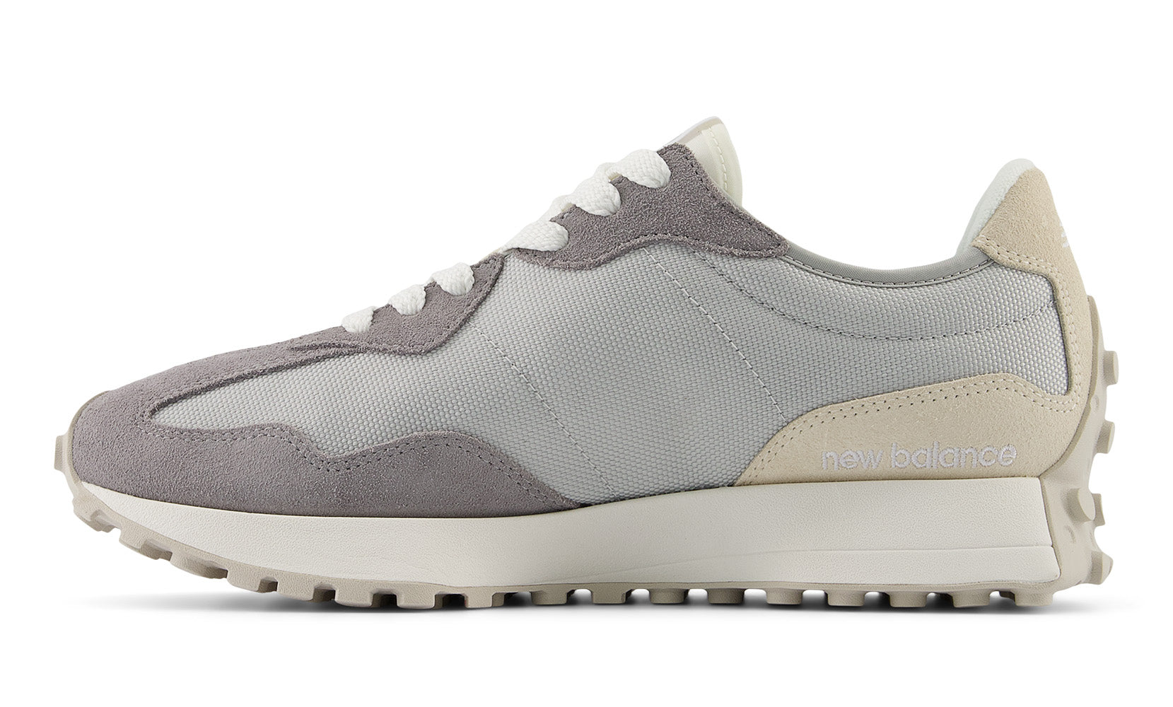 NEW BALANCE | SNEAKERSY | UNISEX | 327 BRIGHTON GRAY | SZARY