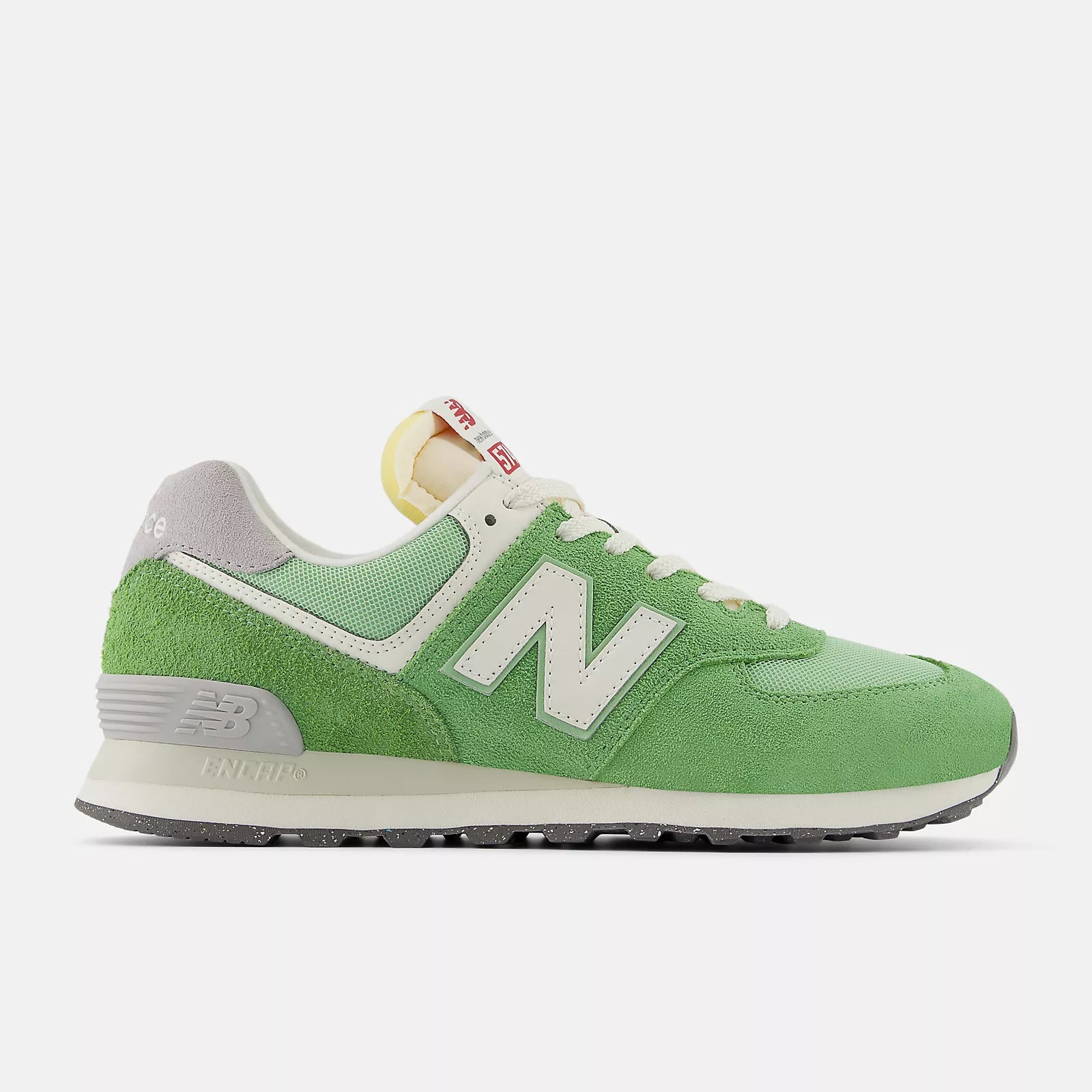 NEW BALANCE | BUTY SNEAKERSOWE UNISEX | 574 CHIVE SEA SALT | ZIELONY