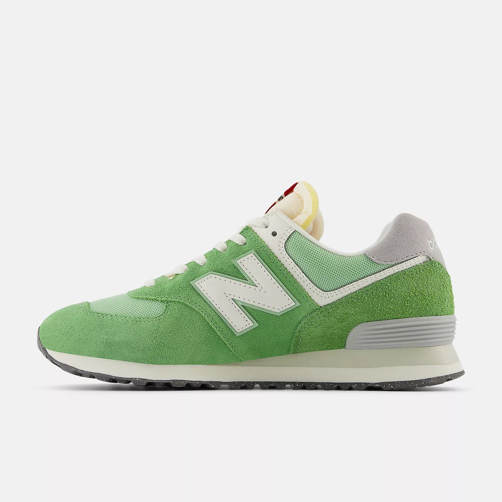 NEW BALANCE | BUTY SNEAKERSOWE UNISEX | 574 CHIVE SEA SALT | ZIELONY