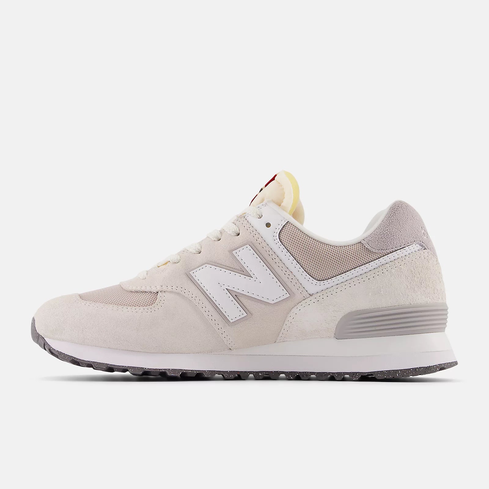 NEW BALANCE 574 SEA SALT: білий кросівки унісекс