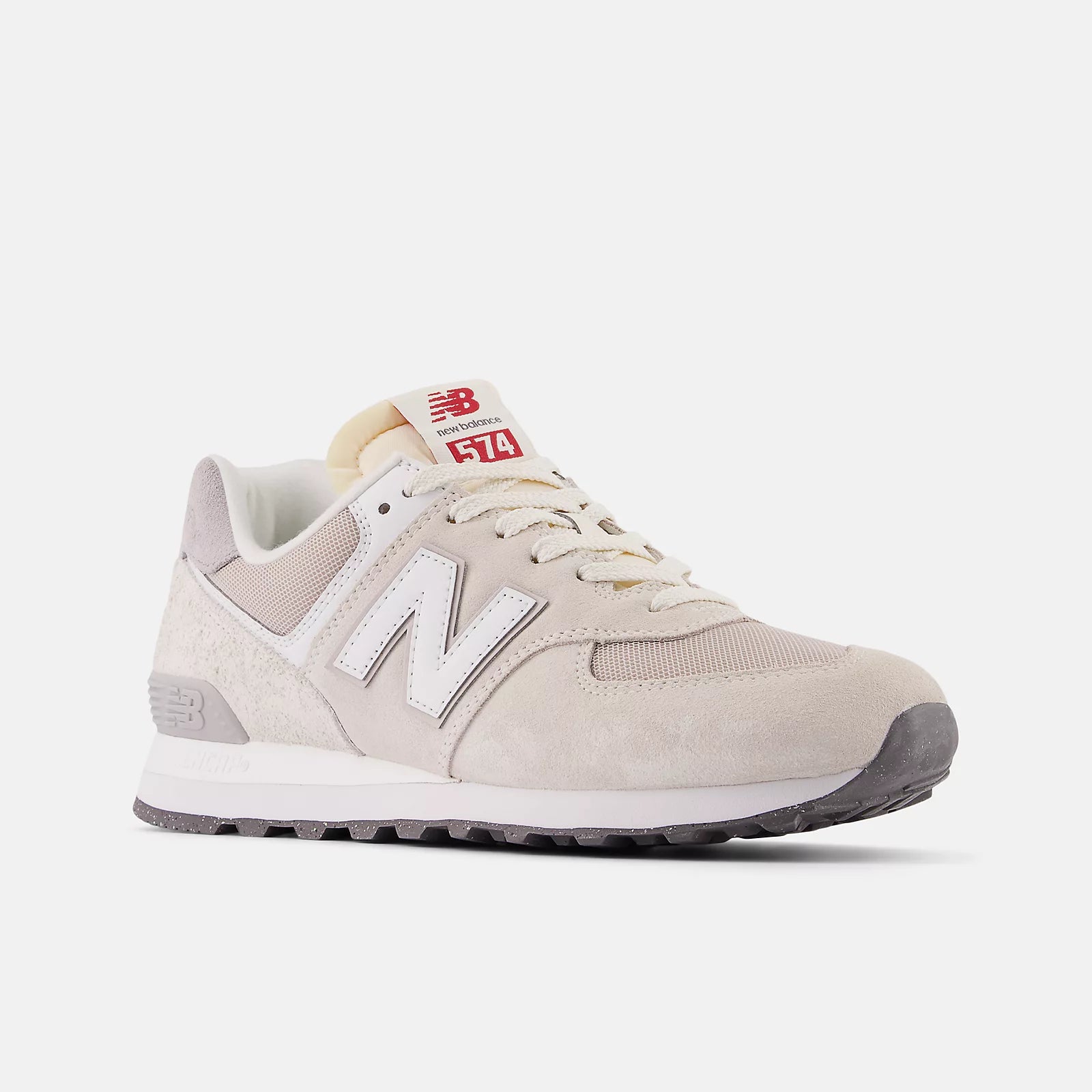 NEW BALANCE 574 SEA SALT: білий кросівки унісекс