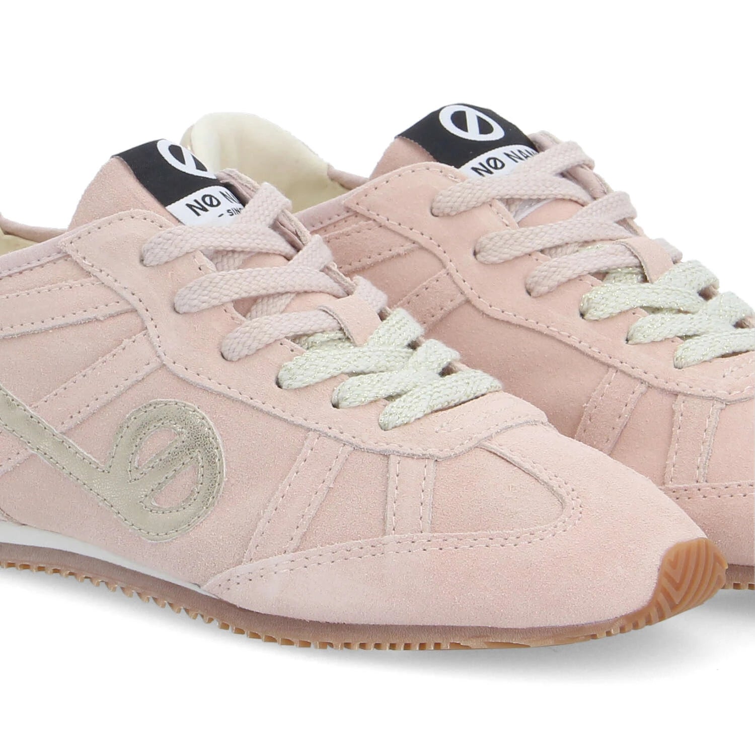 NO NAME | GEKLEDE SNEAKERS | DAMES | EVO RUN W SUEDE/GLOW