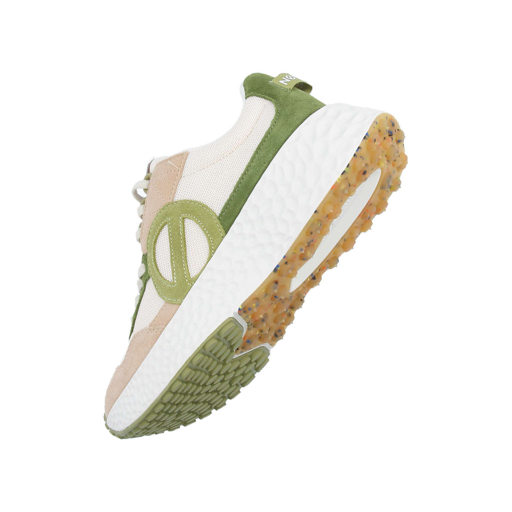 NONAME | SNEAKERS | WOMAN | CARTER JOGGER BEIGE/OFF WHITE GREEN | GREEN