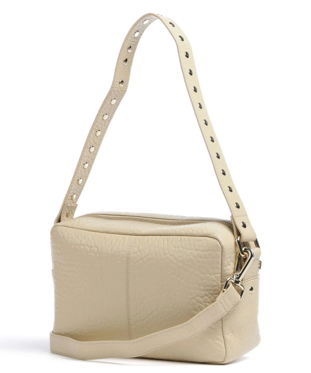 NUNOO | BOLSOS | MUJER | ELLIE BUCKLE NEW ZEELAND SAND | BEIGE