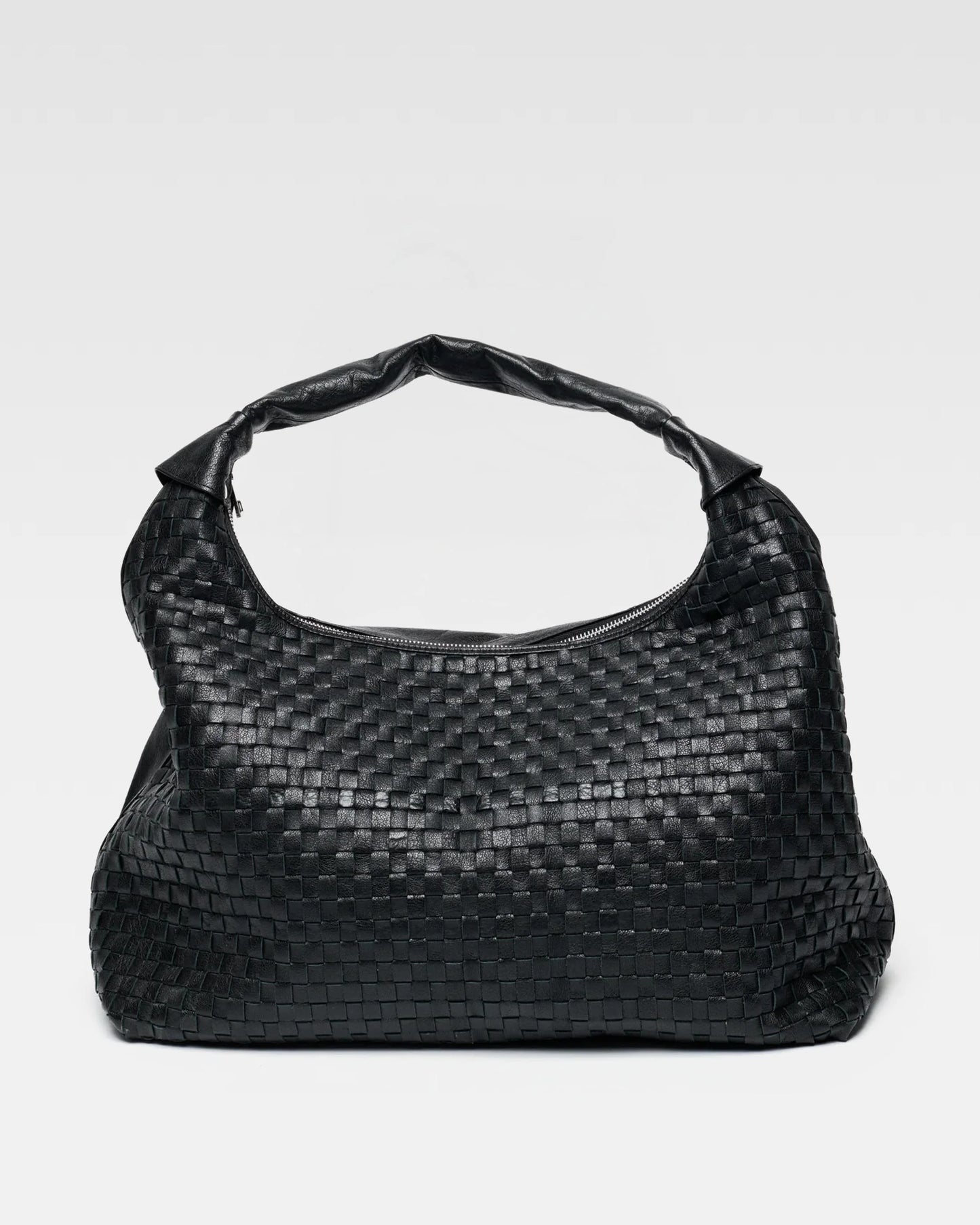 NUNOO | BOLSOS | MUJER | MAXI DANDY BRAIDED MOUNTAIN BLACK | NEGRO