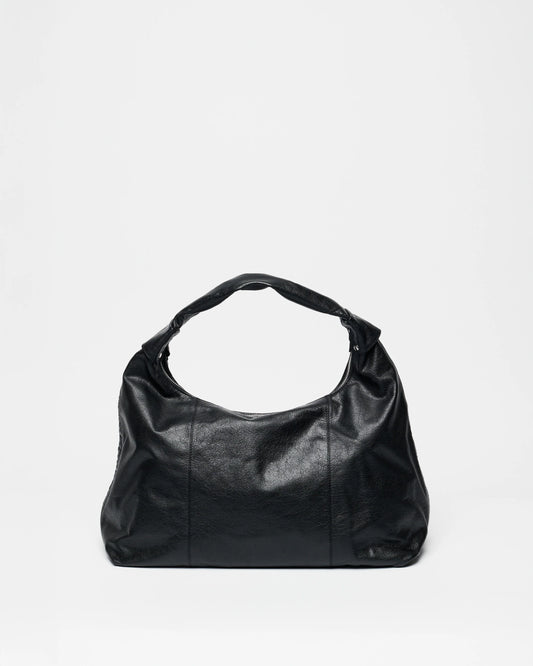 NUNOO | BOLSOS | MUJER | MAXI DANDY BRAIDED MOUNTAIN BLACK | NEGRO