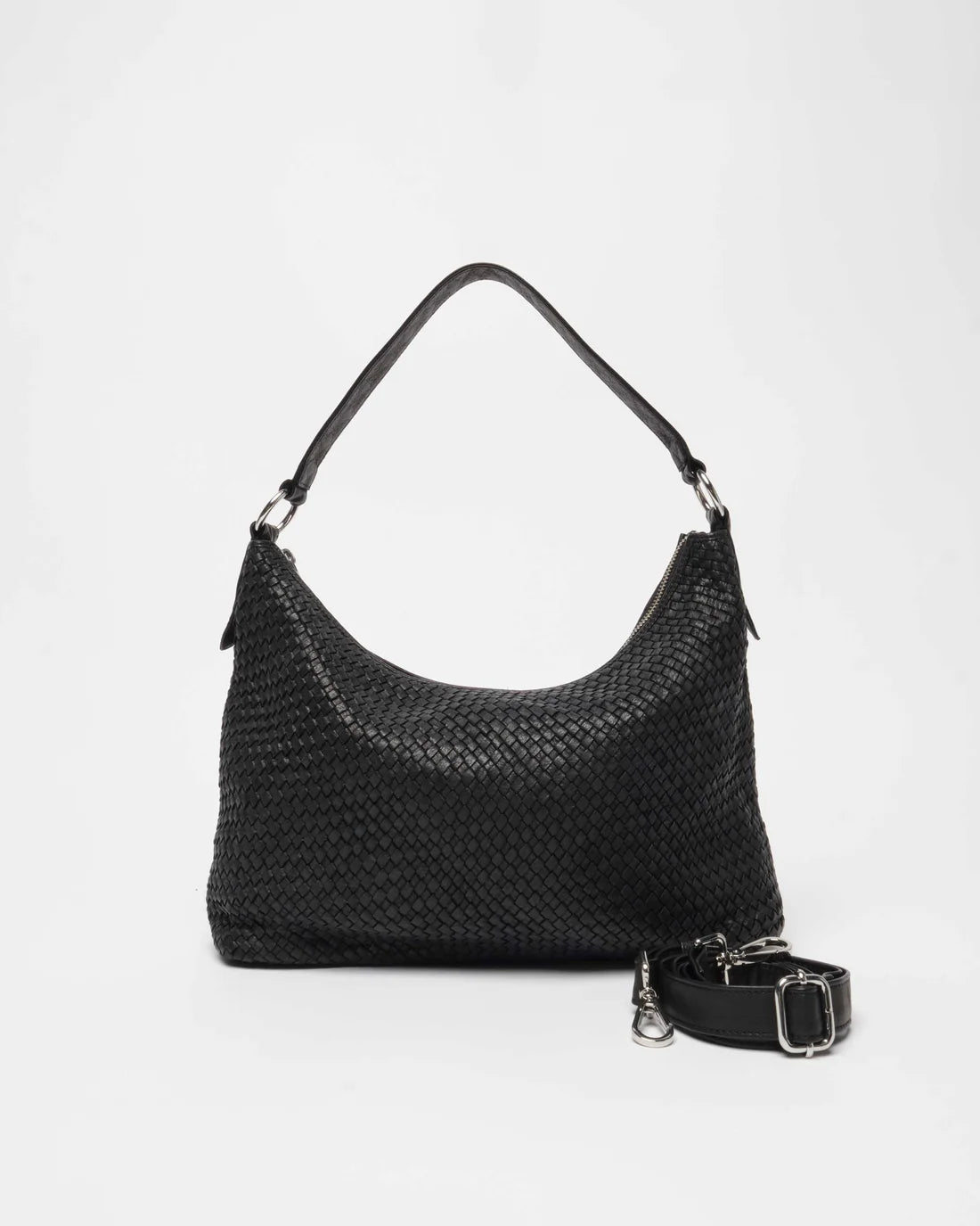 NUNOO | BOLSO MUJER | RIO BRAIDED WASHED | NEGRO
