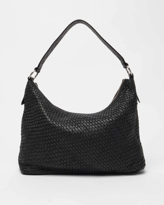 NUNOO | Women's Bag | Rio Braided Washed | Black