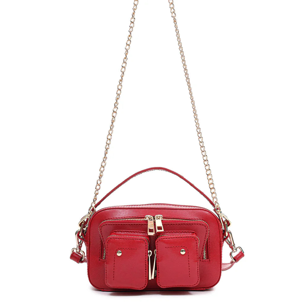 NUNOO | BOSSA DONA | HELENA FLORENCE BRIGHT RED W. GOLD | DAURAT