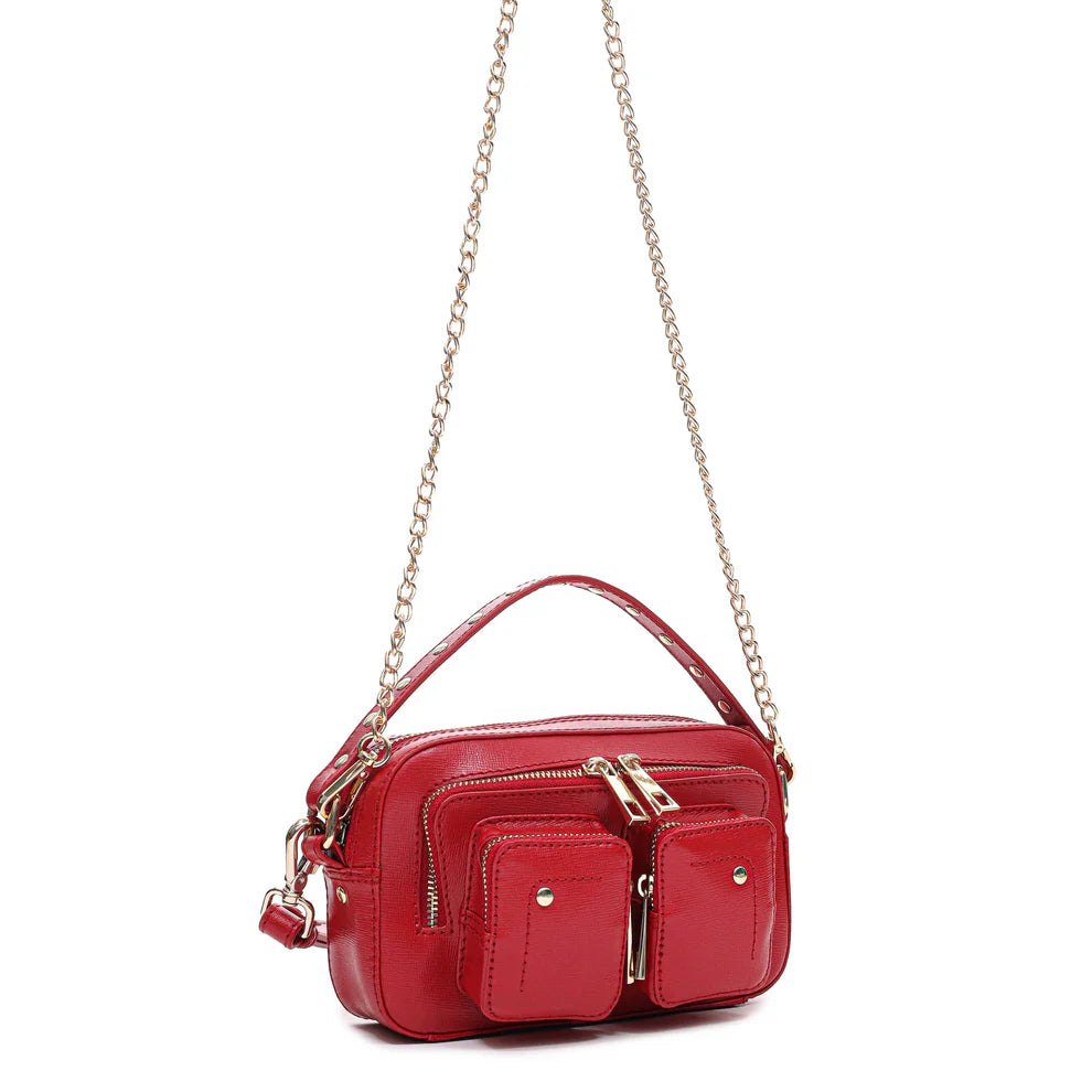 NUNOO | BOSSA DONA | HELENA FLORENCE BRIGHT RED W. GOLD | DAURAT