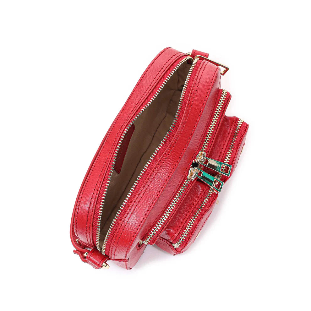 NUNOO | BOSSA DONA | HELENA FLORENCE BRIGHT RED W. GOLD | DAURAT