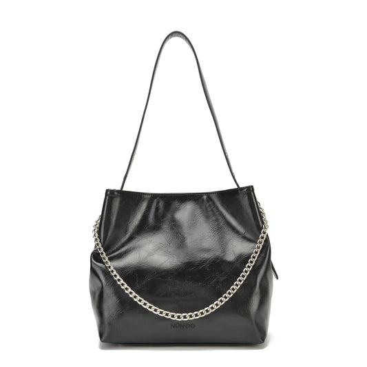 NUNOO | BOLSO MUJER | CHIARA WRINKLE BLACK