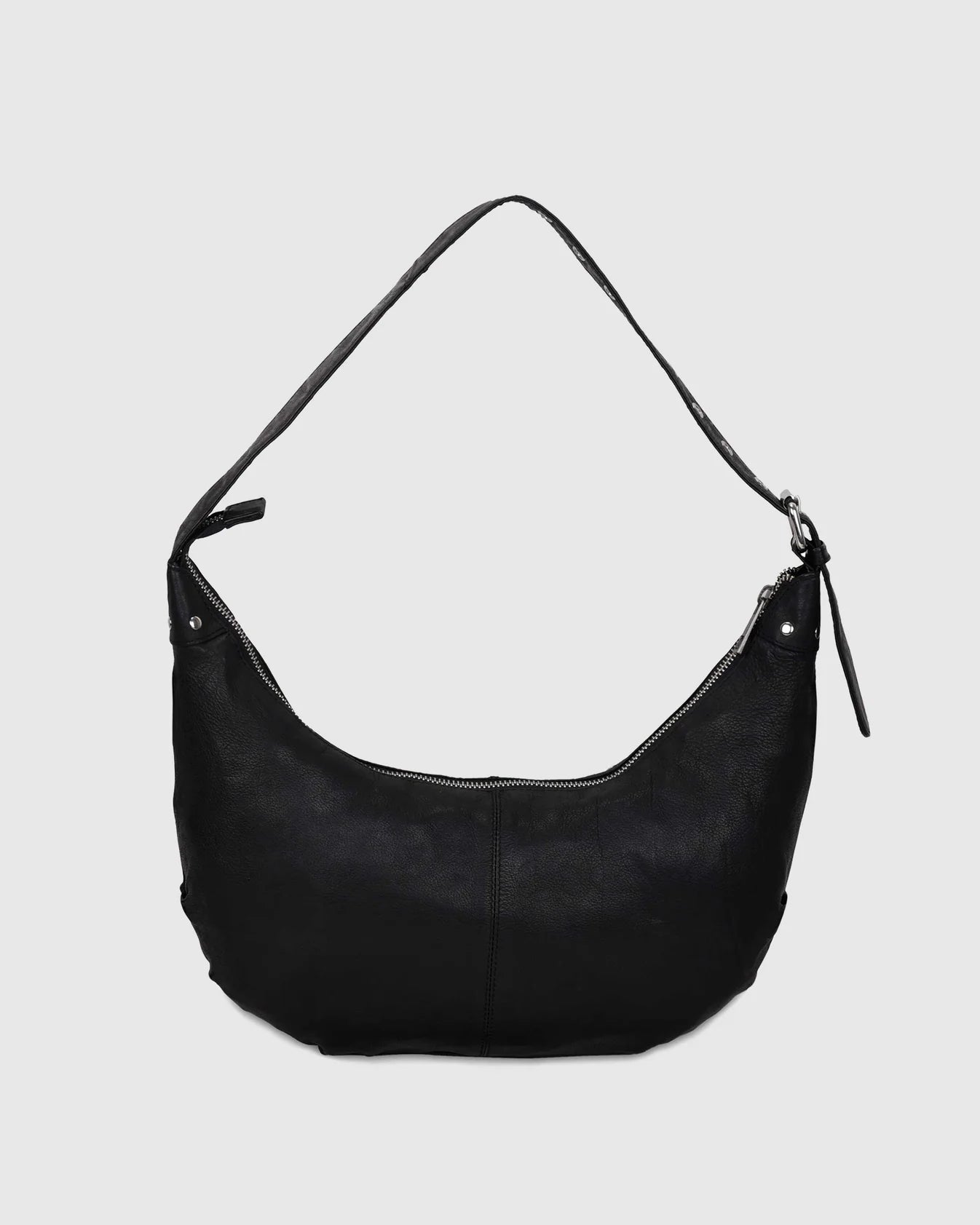 NUNOO | BOLSO MUJER | DAGMAR RIVET WASHED BLACK