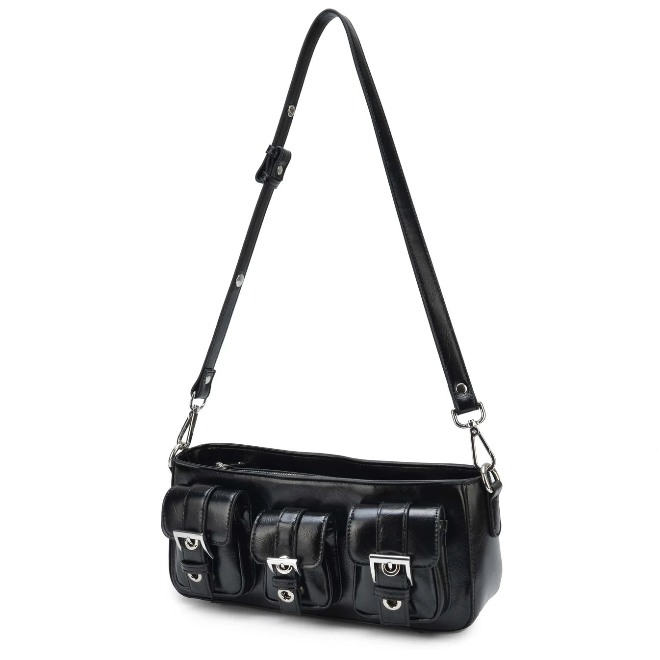 NUNOO | WOMEN'S BAG | PENNY WRINKLE BLACK | BLACK