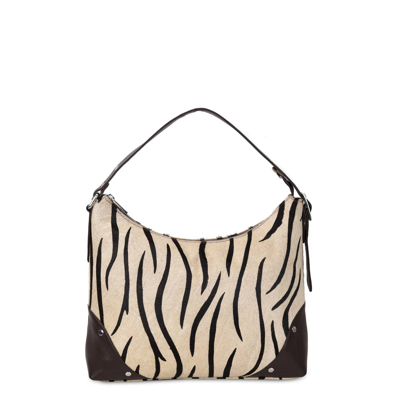 NUNOO | BOLSO MUJER | RIO BROWN STRIPES DELUXE