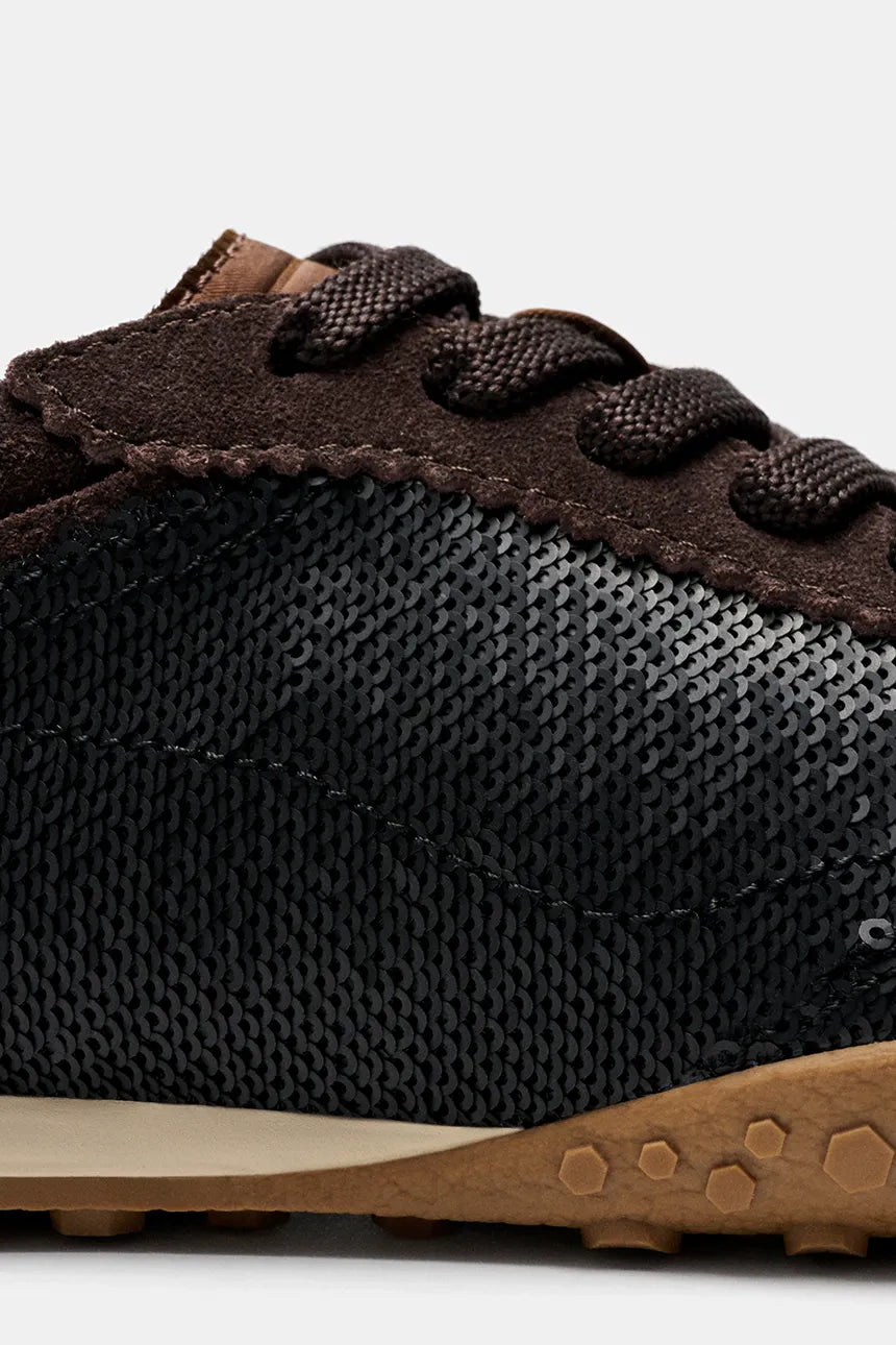 HOFF Bridge Sequins Chocolate: braun Sneaker für Damen