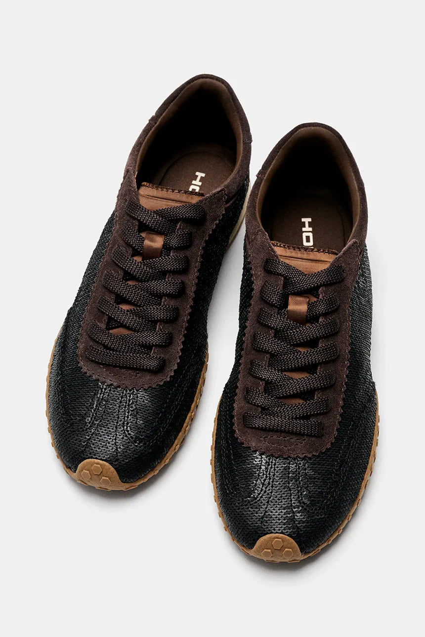 HOFF Bridge Sequins Chocolate: braun Sneaker für Damen