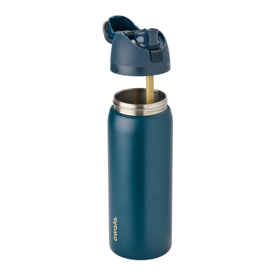 OWALA Freesip® Winter Nights AZUL: blauw botellas unisex