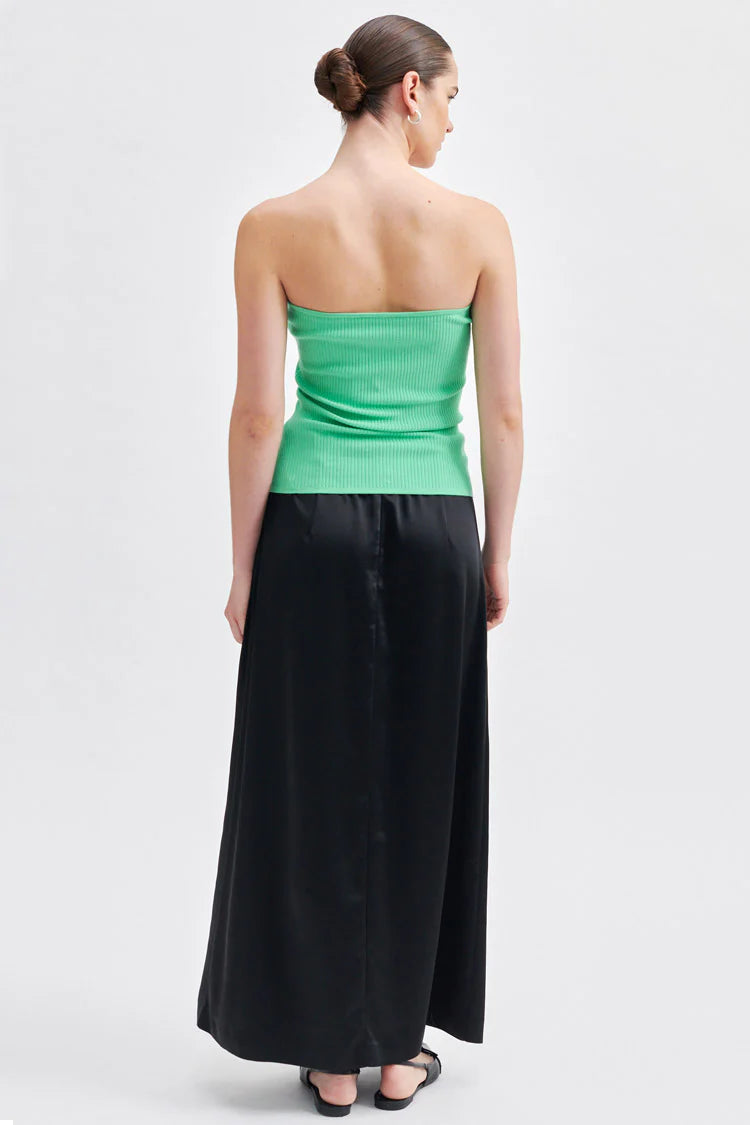 SECOND FEMALE | FALDA MUJER | ODILE MAXI SKIRT | NEGRO