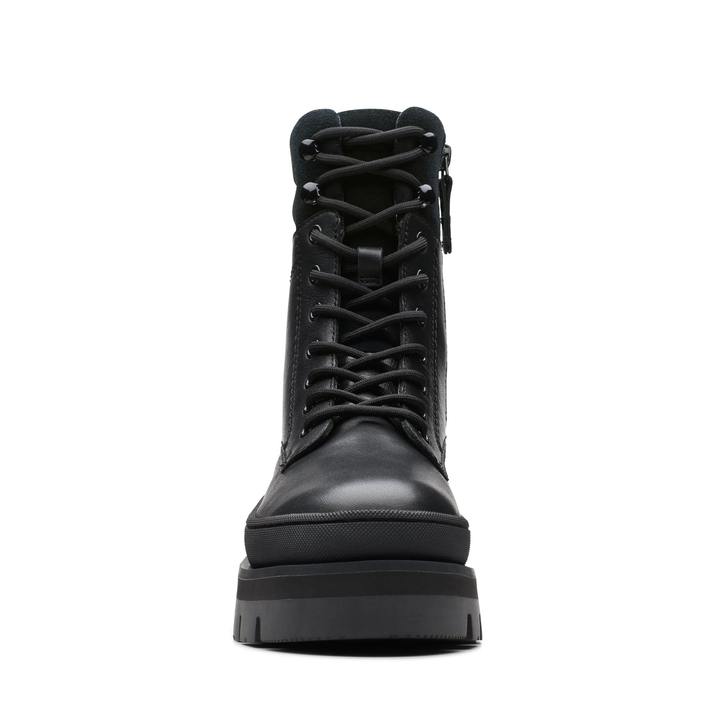 CLARKS | 女性の足首ブーツ | ORIANNA2 HIKE BLACK LEATHER | 黒