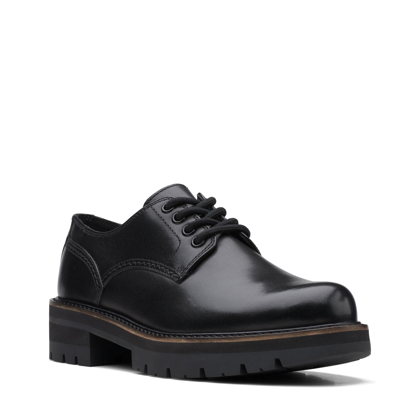 CLARKS | 여성을위한 더비 신발 | ORIANNA DERBY BLACK | 검은색