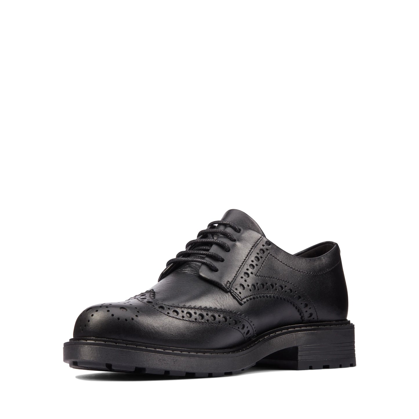CLARKS | DERBY SHOES FOR WOMEN | ORINOCO2 LIMIT BLACK LEATHER | NERO