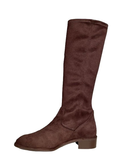 PEDRO MIRALLES | BOOTS | WOMEN'S | STRETCH SUEDE TOE | BROWN