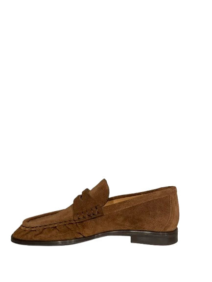 PEDRO MIRALLES | MOCASINES | MUJER | VELOUR AVELLANA | MARRÓN